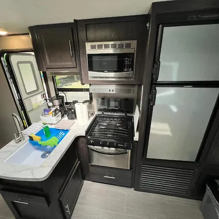 Campsite American Camping Im Us-wohnwagen