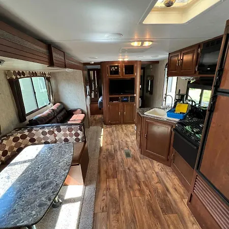 Campsite American Camping Im Us-wohnwagen
